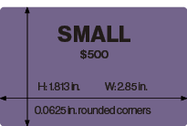 Locals 4 Good Ad Size Dimensions for the Small Ad Size